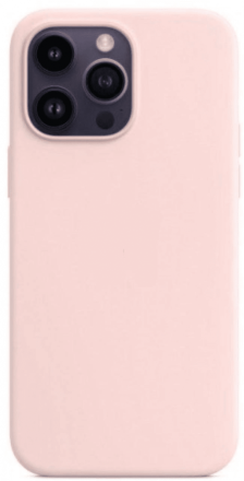 Чехол-накладка i-Phone 12/12 Pro Silicone icase №12 розовая