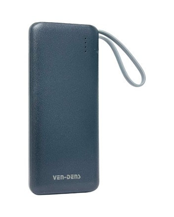  Powerbank Ven-Dens PB028 5000mAh USB/Type-C кабель черный