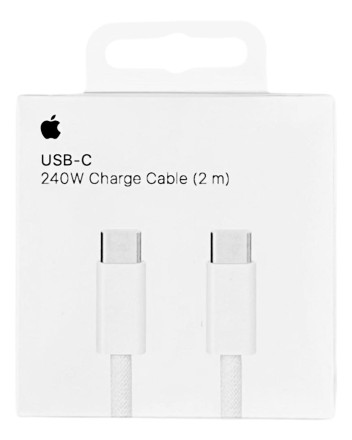  Usb Кабель-зарядка TYPE-C на TYPE-C A2794 240W 2м (Оригинал) NEW