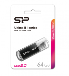 USB флеш накопитель Silicon Power 64GB Ultima II - I Series black