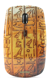 Мышь беспроводная Smartbuy 327AG Egypt USB/DPI 1000-1500-2000/4 кнопки/2AAA (SBM-327AG-EG-FC)
