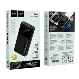 Powerbank Hoco J144A 30000mAh 2USB/1C с дисплеем черный