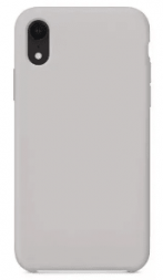 Чехол-накладка  i-Phone X/XS Silicone icase  №10 светло-серая