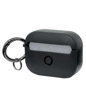  Силиконовый чехол для AirPods Pro 2 c карабином (gameboy) красный