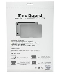 Защитная пленка на корпус для MacBook Pro 14&quot; (A2442) темно-серая