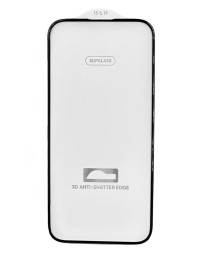 Защитное стекло для i-Phone 15 Pro Supglass SG-08 Anti-Shatter  Edge чёрное