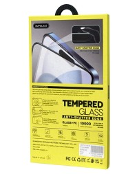 Защитное стекло для i-Phone 15 Pro Supglass SG-08 Anti-Shatter  Edge чёрное