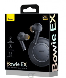 Мобильная Bluetooth-гарнитура Baseus Bowie EX BT5.3/40mAh (400mAh)/5ч (NGTW170001) черная