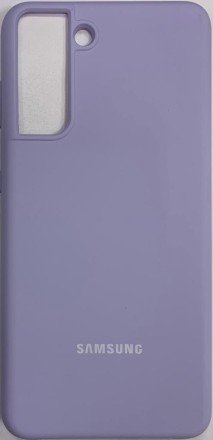  Накладка для Samsung Galaxy S21/S30 Silicone cover лаванда