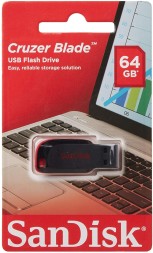 USB флеш накопитель SanDisk CZ50 Cruzer Blade 64GB (SDCZ50-064G-B35)