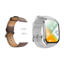 Смарт-часы Hoco Y28 Amoled Smart Sport Watch (call version) серые