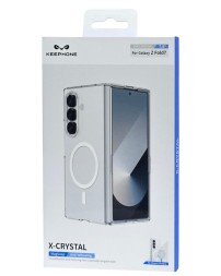 Накладка для Samsung Galaxy Z Fold 7 Keephone X-Crystal MagSnap прозрачный