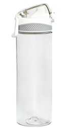 Бутылка для холодных напитков Quange Hello Life Tritan Sports Cup 620ml белая