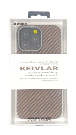 Накладка для i-Phone 14 Pro K-Doo Kevlar пластик бронзовая