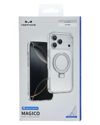  Накладка для i-Phone 17 Pro Keephone Magico MagSnap прозрачный