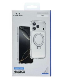 Накладка для i-Phone 17 Pro Keephone Magico MagSnap прозрачный