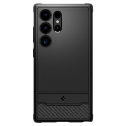 Накладка для Samsung S24 Ultra Spigen Rugged Armor (ACS07286) матовый черный