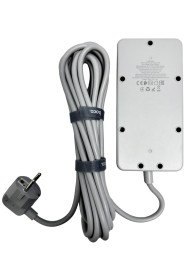 Сетевой фильтр Hoco AC8A 3 розетки/3USB/1USB-C 5м черный