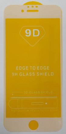 Защитное стекло для i-Phone 7/8 9D белое