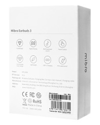 Наушники беспроводные Bluetooth Mibro Earbuds 3 (XPEJ006) EU белые