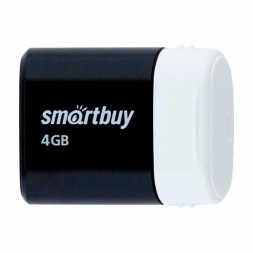 USB флеш накопитель Smartbuy 4GB Lara (SB4GBLara-K) черный