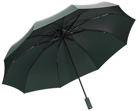  Зонт Zuodu Full Automatic Umbrella LED зеленый