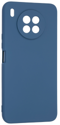 Накладка для Huawei Honor 50 Lite/Nova 8i Silicone cover без логотипа тёмно-синяя