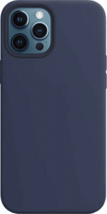 Чехол-накладка  i-Phone 12 Pro Max Silicone icase  №03 синяя