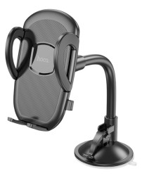 Держатель в автомобиль на торпеду Hoco H10 с зажимом черный