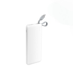 Powerbank Ven-Dens PB028 5000mAh USB/Type-C кабель белый