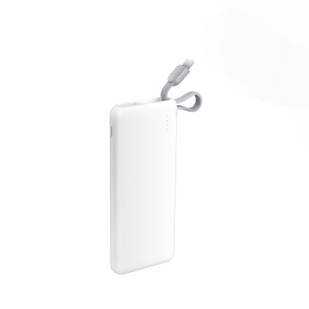  Powerbank Ven-Dens PB028 5000mAh USB/Type-C кабель белый