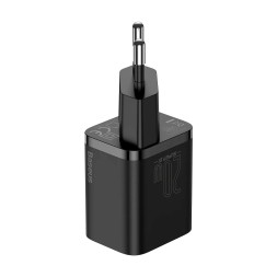 Сетевое зар. устр. Baseus Super Si 1C кабель Lightning 20W TZCCSUP-B01 черное