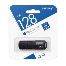 3.1 USB флеш накопитель Smartbuy 128GB CLUE Black (SB128GBCLU-K3)