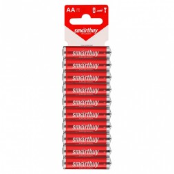 Батарейка алкалиновая Smartbuy LR6/10SB (300/600)  (SBBA-2A10SB)