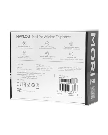  Наушники беспроводные Bluetooth Haylou Mori Pro белые