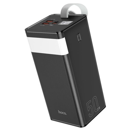  Powerbank Hoco J86A 50000mAh 22.5W 2USB/Type-C/Micro с дисплеем черный