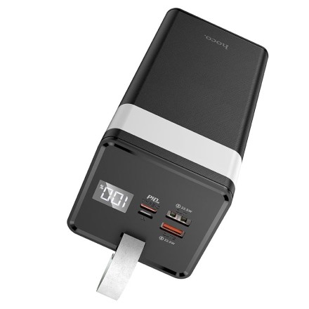  Powerbank Hoco J86A 50000mAh 22.5W 2USB/Type-C/Micro с дисплеем черный