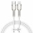  Кабель-зарядка Type-C на Lighting Baseus Cafule 2м (CATLJK-B02) 20W белый