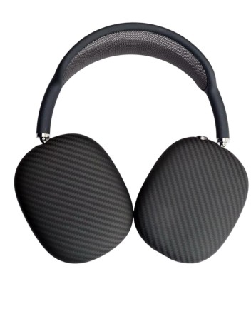  Карбоновый чехол на AirPods Max матовый чёрный