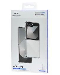 Накладка для Samsung Galaxy Z Flip 7 Keephone X-Crystal прозрачный