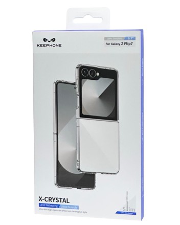  Накладка для Samsung Galaxy Z Flip 7 Keephone X-Crystal прозрачный