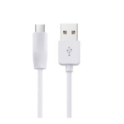 Usb Кабель-зарядка Type-C Hoco X1 Rapid Rapid 3A 1м силиконовый белый