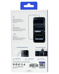 Защитное стекло i-Phone 17 Pro Max Keephone 3D Full Ultra HD прозрачное