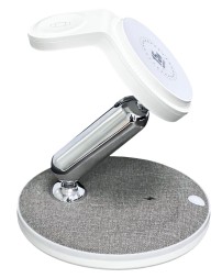 Беспроводное зарядное устройство 3in1 смартфон/Watch/AirPods Remax RP-W90 22Вт белое