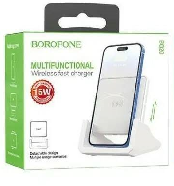  Беспроводное зарядное устройство Borofone BQ20 15W белое
