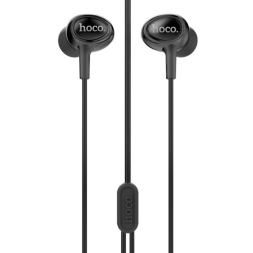 Стереонаушники Hoco M3 Universal с микрофоном черные
