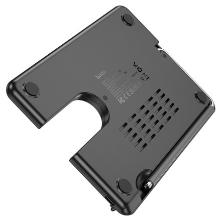  Беспроводное зарядное устройство 3in1 смартфон/Watch/AirPods Hoco CQ1 15W черное