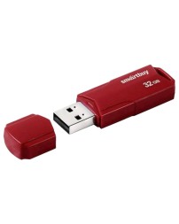 USB флеш накопитель Smartbuy 32GB Clue Burgundy (SB32GBCLU-BG)