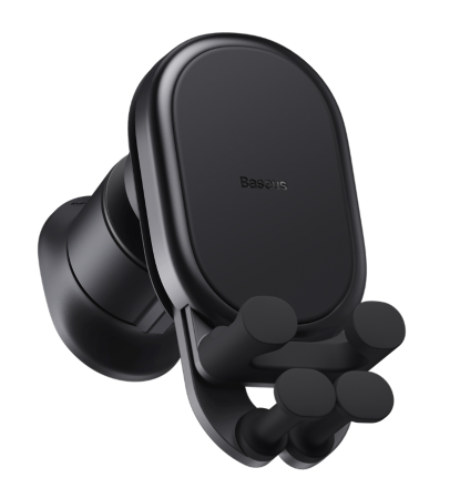  Держатель в автомобиль в воздуховод Baseus Stable Gravitational 15W (SUWX030001) черный