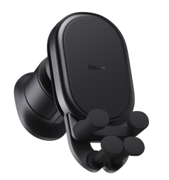 Держатель в автомобиль в воздуховод Baseus Stable Gravitational 15W (SUWX030001) черный